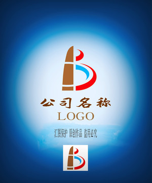 B字母logo
