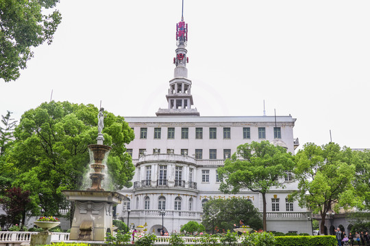 老上海别墅建筑高清图