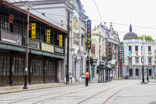 老上海街景高清图
