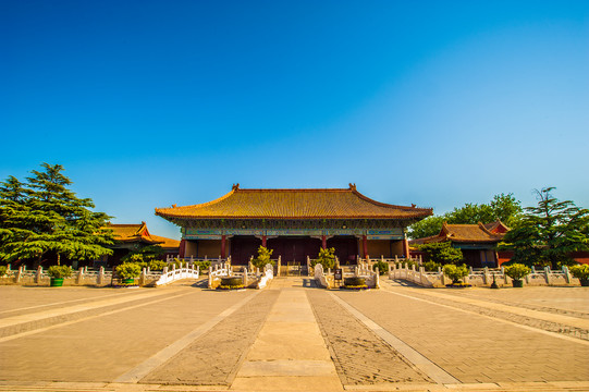 北京太庙戟门
