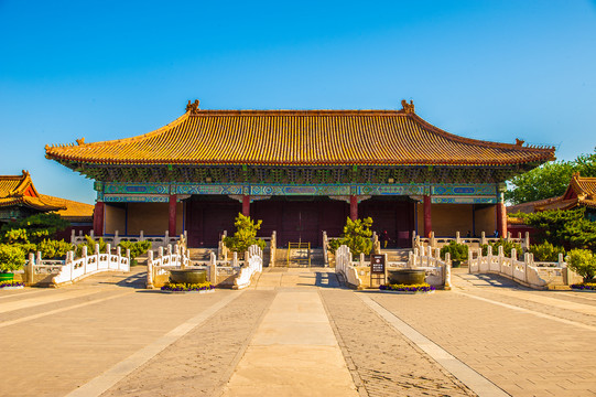 北京太庙戟门