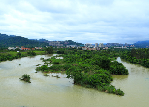 广州市从化温泉流溪河
