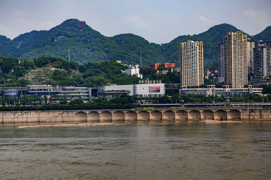 重庆南滨路建筑景观