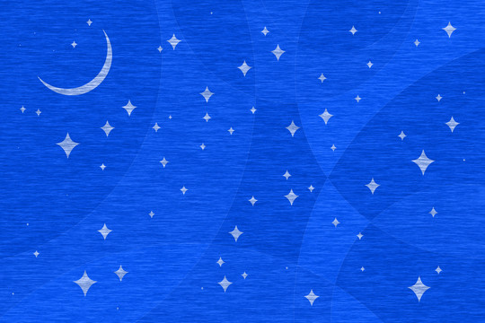 宝蓝色北欧现代星空几何纹理地毯