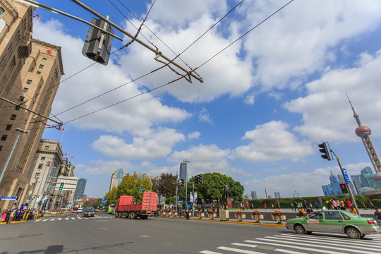 上海陆家嘴街景