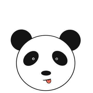 可爱熊猫头像