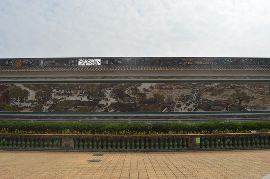 广州宝墨园清明上河图