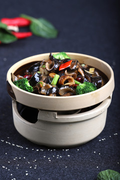 红腰豆扣海参