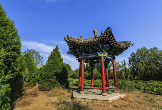 中国山西太原永祚寺风光