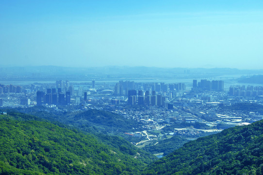 泉州城东眺望风景