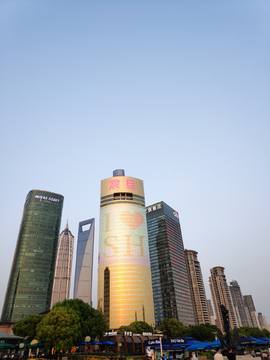 上海陆家嘴建筑