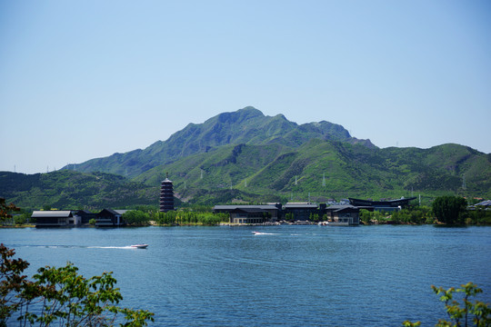 雁栖湖雁栖塔