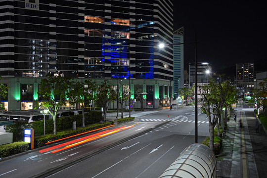 日本公路夜景