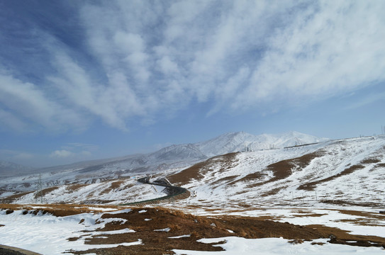 雪山高原