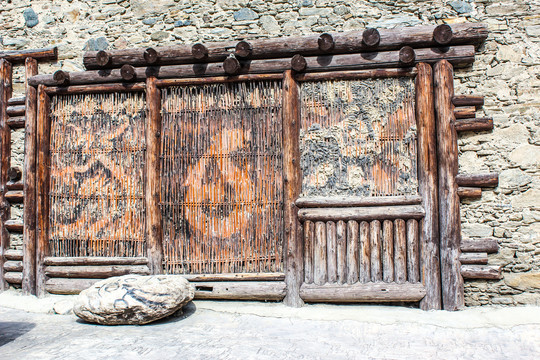 羌族文化墙