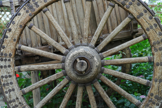 古代车轮