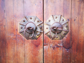 旧式门锁