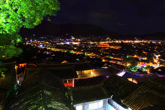 凤凰古城夜景