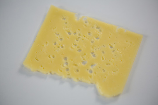 奶酪方块特写