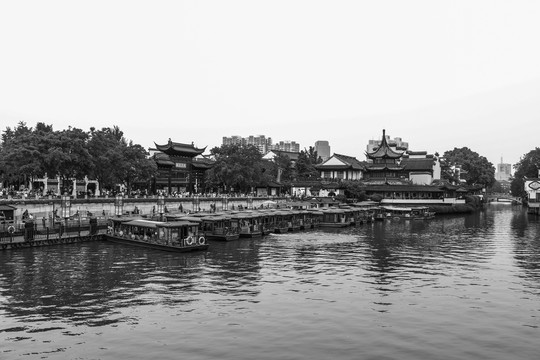 南京夫子庙秦淮河