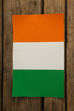 木制爱尔兰国旗