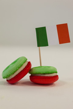 爱尔兰国旗点心