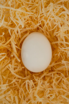 白色复活节彩蛋