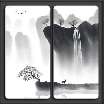 山水画