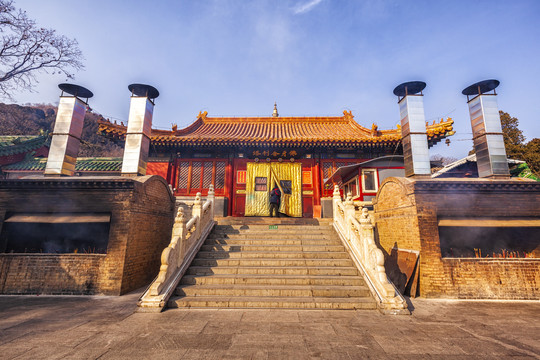 北京灵光寺佛殿