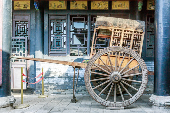 平遥中国商会博物馆古代马车