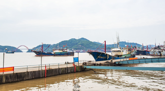 象山港口渔船