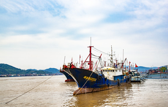 象山港口渔船