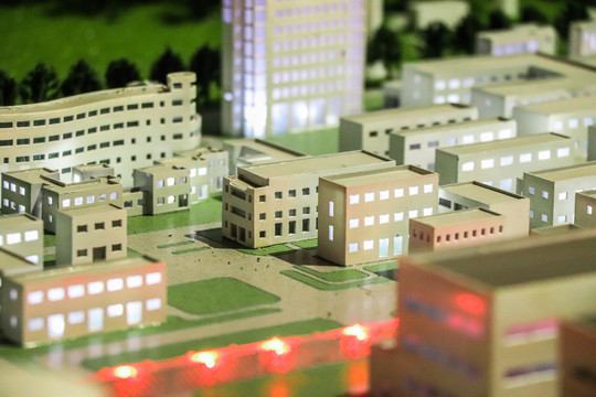 城市建筑模型
