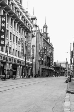 老上海南京街