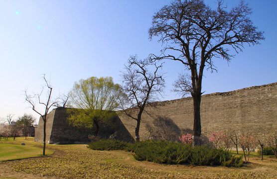 北京明城墙遗址