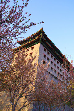 北京明城墙角楼