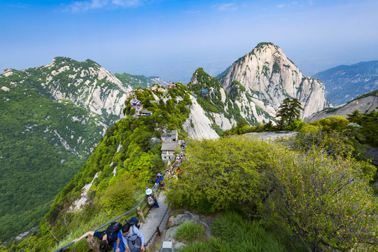 华山苍龙岭