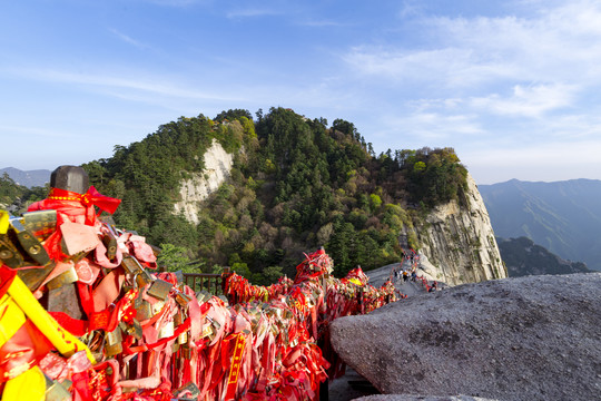 华山西峰风光