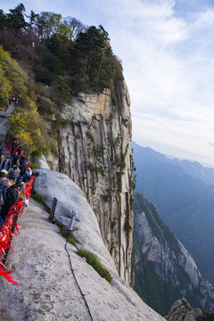 华山西峰风光