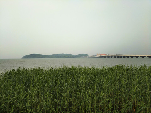 太湖大桥远景