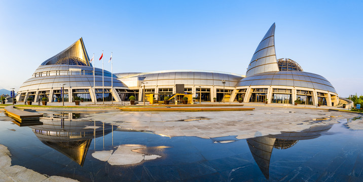 中国港口博物馆全景图