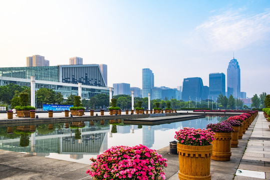 宁波鄞州区府广场