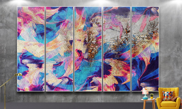 线条油画