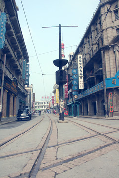 老上海复古场景