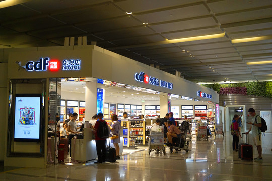 杭州机场国际厅机场免税店