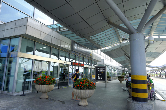 杭州机场航站楼国际厅外景