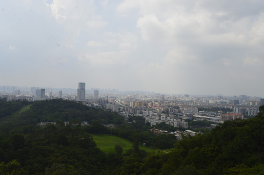 俯瞰广州高楼大厦