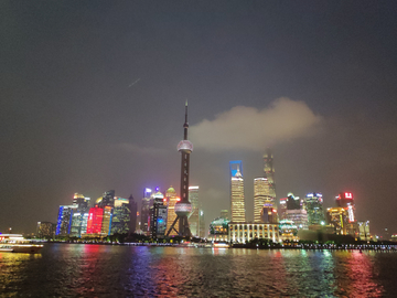 上海陆家嘴夜景