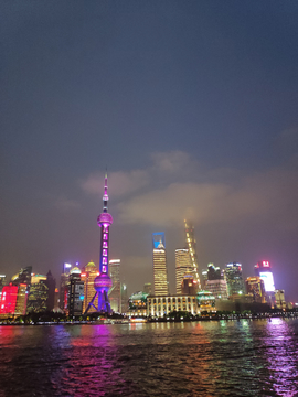 上海东方明珠夜景