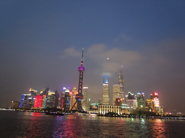 上海陆家嘴夜景